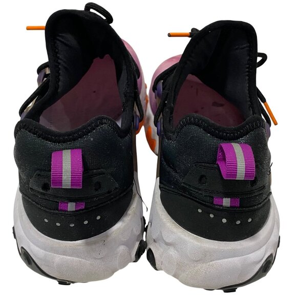 Nike Womens React Presto Galaxy-Themed Athletic Shoes Size 9 Purple & Orange - Picture 3 of 8
